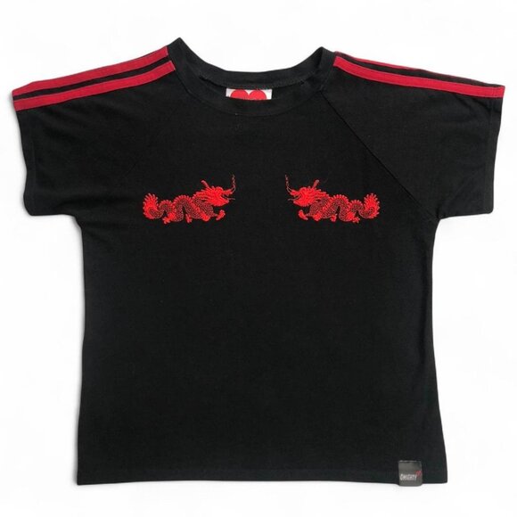 O-Mighty Dragon Crop Top - Picture 2 of 6